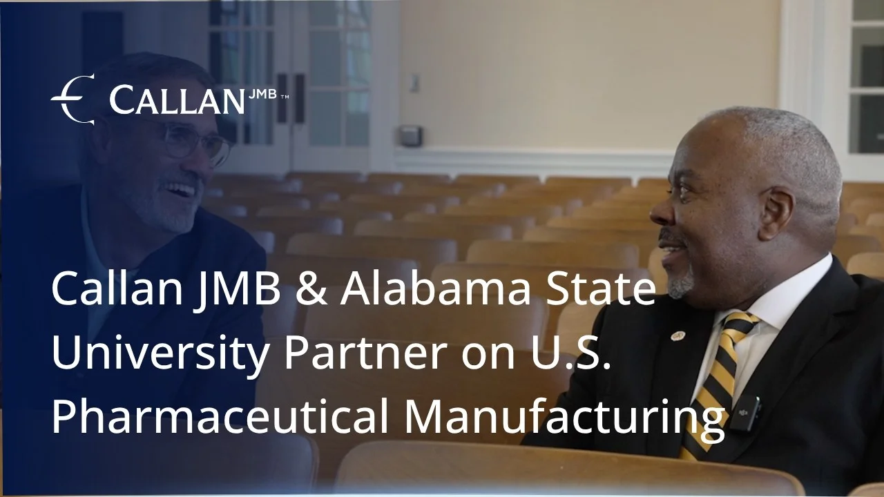 Callan JMB & Alabama State University Partner on U.S. Pharmaceutical Manufacturing