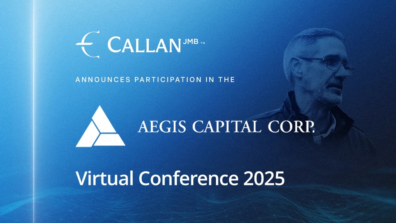 Callan JMB Announces Participation in the Aegis Capital Corp. Virtual Conference 2025 on May 21, 2025