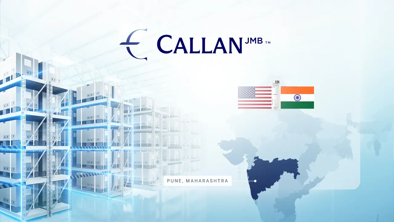 Callan JMB Inc. Launches Subsidiary in India and Progresses to Establish Temperature-Controlled Warehouse