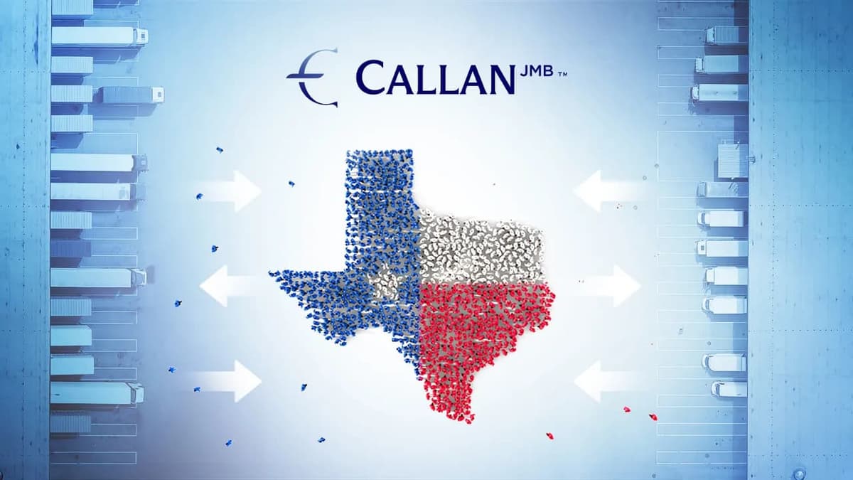 Callan JMB Enters Agreement to Install Oral Drug Delivery Equipment in Texas Facility