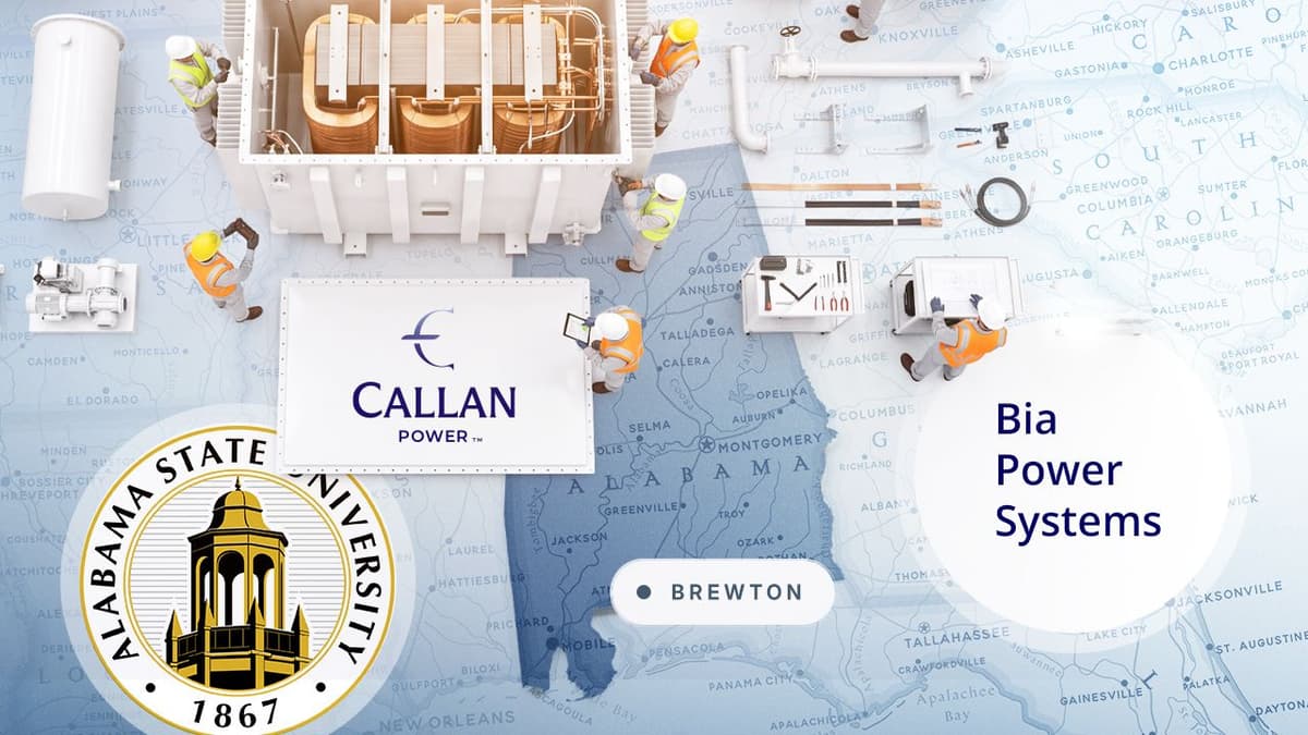 Callan JMB, Bia Power Systems and Alabama State University Announce $60 Million Advanced Electrical Manufacturing Venture in Brewton, Alabama